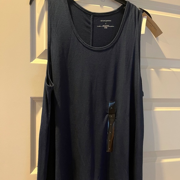 Banana Republic Tops - NWT Banana Republic Navy Tank Top